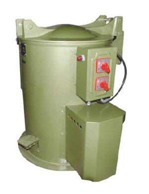 Odstředivý sušič s horkým vzduchem